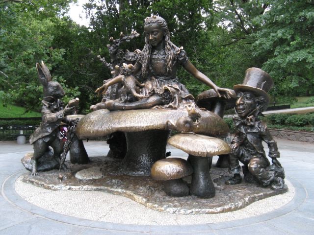 Alice and friends in Central Park