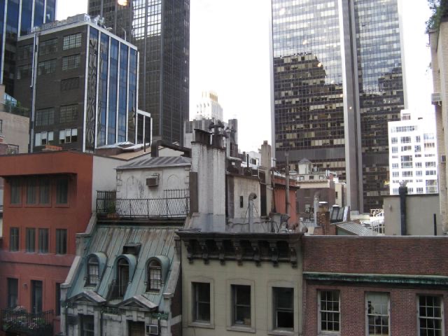The view out a window at MOMA